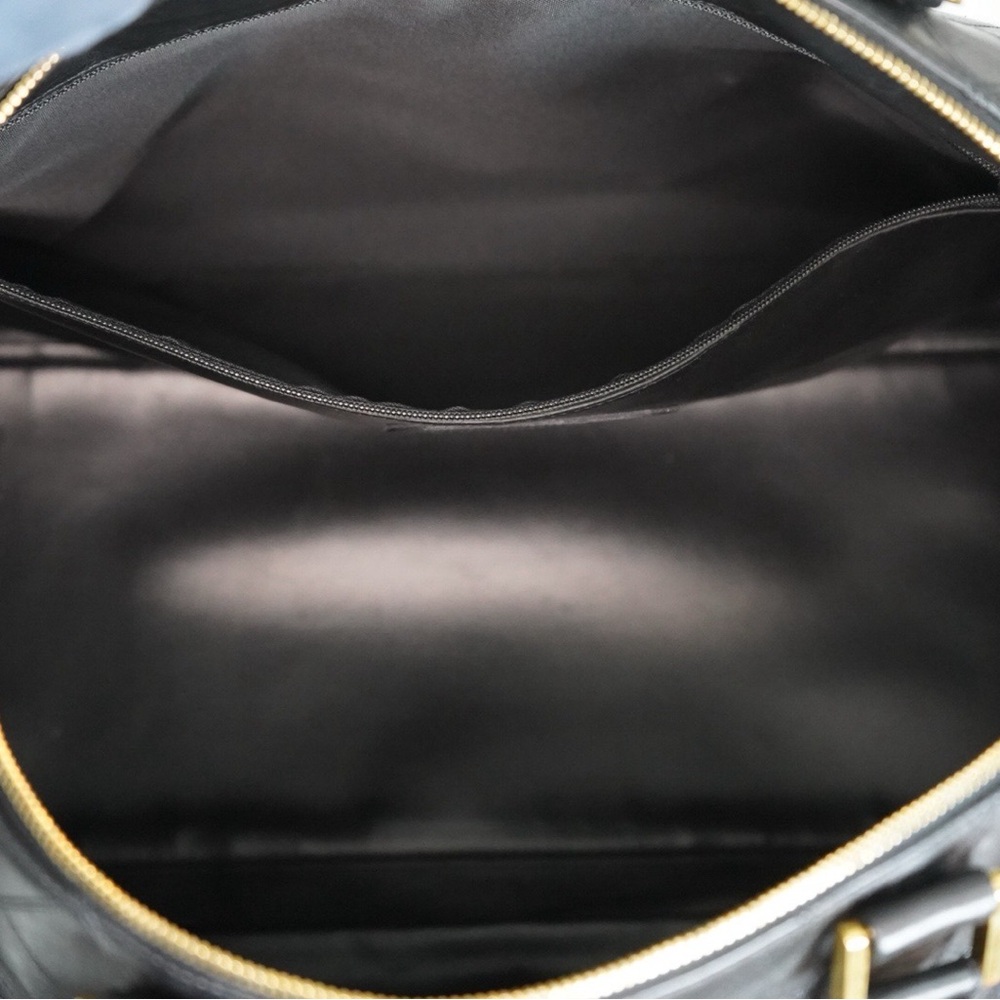 Chanel Black Quilted Lambskin Boston Duffle Bag - Picture 7 of 13